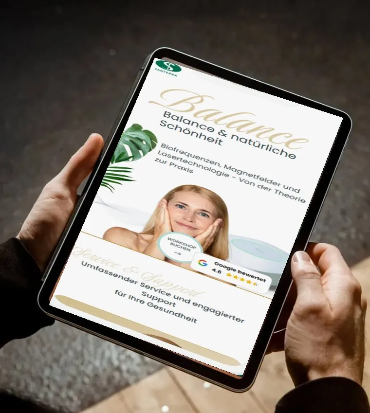Santerra: Website-Motiv